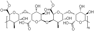 structure of CAS# 9000-69-5, Pectin