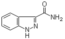 structure of CAS# 90004-04-9, 1H-Indazole-3-carboxamide