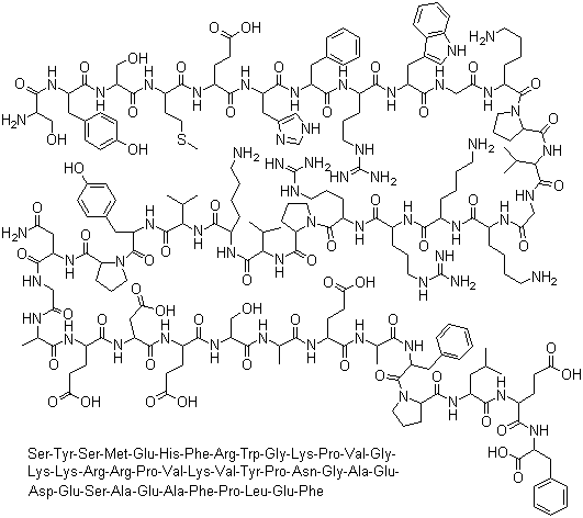 CAS # 9002-60-2, Corticotropin, Adrendcorticotrophic hormone