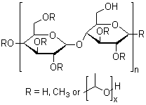 CAS # 9004-65-3, Hydroxypropyl methyl cellulose, (Hydroxypropyl)methyl cellulose