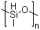 structure of CAS# 9004-73-3, Polymethylhydrosiloxane