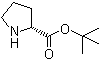 structure of CAS# 90071-62-8, D-Proline tert-butyl ester
