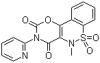 CAS # 90101-16-9, Droxicam, 5-Methyl-3-(2-pyridyl)-2H,5H-1,3-oxazino[5,6-c][1,2]benzothiazine-2,4(3H)-dione 6,6-dioxide