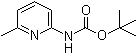 structure of CAS# 90101-22-7, 2-甲基-6-[[叔丁氧羰基]氨基]吡啶