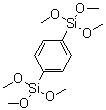 structure of CAS# 90162-40-6, 1,4-二(三甲氧基硅烷基)苯