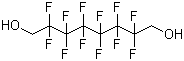 structure of CAS# 90177-96-1, 1H,1H,8H,8H-Perfluorooctane-1,8-diol