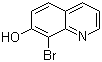 structure of CAS# 90224-71-8, 8-Bromo-7-quinolinol