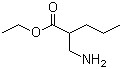 CAS # 90227-45-5, 2-(Aminomethyl)pentanoic acid ethyl ester, 2-(Aminomethyl)valeric acid ethyl ester