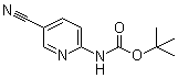structure of CAS# 902837-44-9, 2-(Boc-amino)-5-cyanopyridine