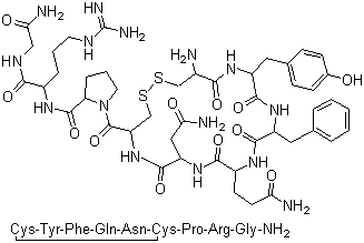 CAS 登录号：9034-50-8 (11000-17-2), 加压素
