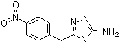 CAS 登录号：90349-93-2, 5-(4-硝基苄基)-4H-1,2,4-三唑-3-胺