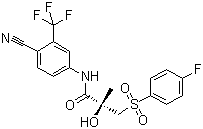 structure of CAS# 90357-06-5, Bicalutamide