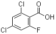 structure of CAS# 904285-09-2, 2,4-二氯-6-氟苯甲酸