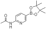 structure of CAS# 904326-87-0, 2-乙酰氨基吡啶-5-硼酸频哪醇酯