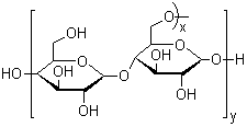 structure of CAS# 9050-36-6, Maltodextrin