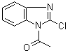 structure of CAS# 90533-07-6, 1-Acetyl-2-chlorobenzimidazole