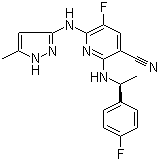 structure of CAS# 905586-69-8, AZ 960