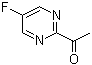 structure of CAS# 905587-44-2, 2-Acetyl-5-fluoropyrimidine