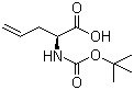 structure of CAS# 90600-20-7, Boc-L-烯丙基甘氨酸