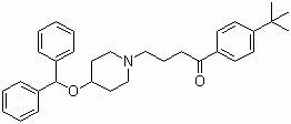 structure of CAS# 90729-43-4, 依巴斯汀