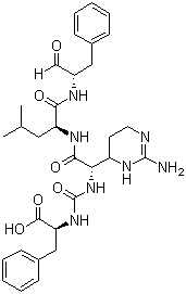 structure of CAS# 9076-44-2, Chymostatin