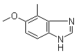 CAS # 90868-11-4, 5-Methoxy-4-methyl-1H-benzimidazole