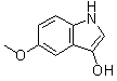 structure of CAS# 909031-92-1, 5-甲氧基-1H-吲哚-3-醇
