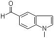 structure of CAS# 90923-75-4, 1-甲基-1H-吲哚-5-甲醛