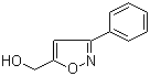 structure of CAS# 90924-12-2, (3-苯基-5-异恶唑基)甲醇