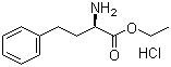 structure of CAS# 90940-54-8, D-高苯丙氨酸乙酯盐酸盐