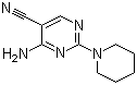 CAS # 90973-23-2, 4-Amino-2-(1-piperidinyl)pyrimidine-5-carbonitrile
