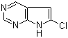 structure of CAS# 90994-17-5, 6-氯-7H-吡咯并[2,3-d]嘧啶