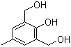 structure of CAS# 91-04-3, 2,6-Bis(hydroxymethyl)-p-cresol