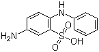 structure of CAS# 91-30-5, 4-氨基二苯胺-2-磺酸