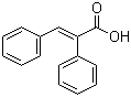 structure of CAS# 91-48-5, (E)-2,3-Diphenylpropenoic acid