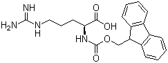 structure of CAS# 91000-69-0, Fmoc-L-精氨酸