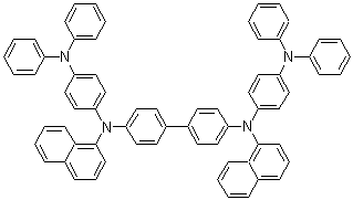 structure of CAS# 910058-11-6, N,N'-Bis[4-(diphenylamino)phenyl]-N,N'-di-1-naphthalenyl-[1,1'-biphenyl]-4,4'-diamine