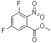 CAS # 910123-09-0, 3,5-Difluoro-2-nitrobenzoic acid methyl ester, Methyl 3,5-difluoro-2-nitrobenzoate