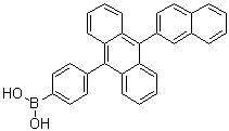 CAS 登录号：911390-81-3, [4-[9-(萘-2-基)蒽-10-基]苯基]硼酸