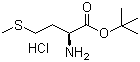structure of CAS# 91183-71-0, L-蛋氨酸叔丁酯盐酸盐