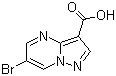 CAS # 912773-22-9, 6-Bromopyrazolo[1,5-a]pyrimidine-3-carboxylic acid