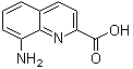 CAS 登录号：91289-36-0, 8-氨基-2-喹啉羧酸