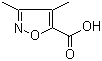 CAS # 91367-90-7, 3,4-Dimethyl-5-isoxazolecarboxylic acid