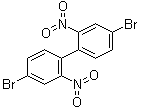 structure of CAS# 91371-12-9, 4,4'-Dibromo-2,2'-dinitro-1,1'-biphenyl