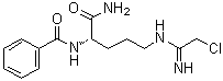 structure of CAS# 913723-61-2, N-alpha-苯甲酰基-N5-(2-氯-1-亚氨基乙基)-1-鸟氨酰胺