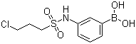 structure of CAS# 913835-50-4, 3-[[(3-氯丙基)磺酰基]氨基]苯硼酸