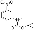 structure of CAS# 913836-24-5, 1-Boc-4-nitroindole