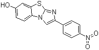 CAS 登录号：914224-34-3, 2-(4-硝基苯基)咪唑并[2,1-b]苯并噻唑-7-醇