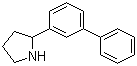 structure of CAS# 914299-84-6, 2-(3-Biphenylyl)pyrrolidine