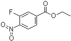 structure of CAS# 914347-91-4, 3-Fluoro-4-nitrobenzoic acid ethyl ester